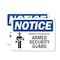 Signmission Property Patrolled By Armed Security Guard OSHA Notice Sign, Plastic, 10in W x 7in L, 2PK OS-2PACK-NS-P-710-L-16435 - alternate 1